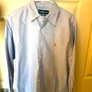 Light Blue Ralph Lauren Button Down